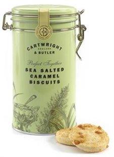 Salted Caramel Biscuits in Tin Cartwright 200g